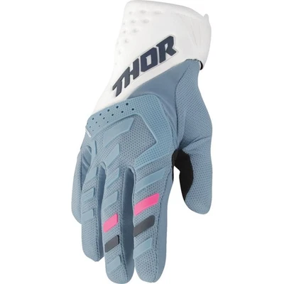 Guantes Thor Spectrum para mujer - azul Starlight/blanco - grandes 3331-0266 Foto 1 de 4