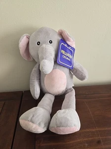 Peluche Kellytoy Elephant 14 pulgadas 2019 ojos bordados animal de peluche brazos largos - Imagen 1 de 4
