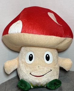 Red Cap Mushroom Plush The Shroom Toy Factory Red & White Beige Toy Stuffed - Picture 1 of 7