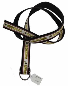 NFL WASHINGTON REDSKINS 1" Wide BELT 48" LONG D-Ring Closure 1" x 47" - Picture 1 of 2