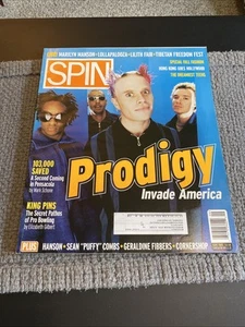 SPIN Magazine September 1997 Prodigy Cover - Foto 1 di 5