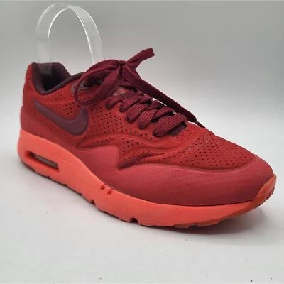 Nike Air Max 1 Ultra Moire Gimnasio Triple Rojo Tenis Zapatos Para Hombre Talla 7 Foto 1 de 4