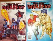 The NEW INVADERS Volume 1 Nos and 3 - Marvel Comics