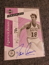 2006-07 Upper Deck Chronology Signature Decades Auto Dave Cowens /70 Celtics