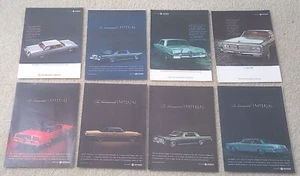 Chrysler Imperial Advertisements Lot of 8 - Picture 1 of 1