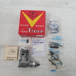 Vintage Super Tigre ST . 35 Kampf Modellflugzeug Motor Motor Italien - D6 - Bild 1 von 15