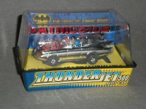 HO Scale JL Thunderjet 1960's DC Comics Batmobile Slot Car Silver Metallic - Picture 1 of 1