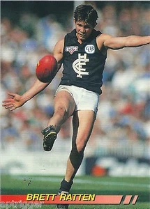 1994 Select Base Card [ 30 ] Brett RATTEN Carlton - Picture 1 of 1