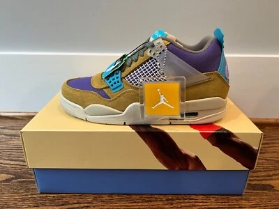 Talla 7.5 - Jordan 4 Retro SP x Union 30 Aniversario DJ5718-300 ¡Nuevo! Foto 1 de 2