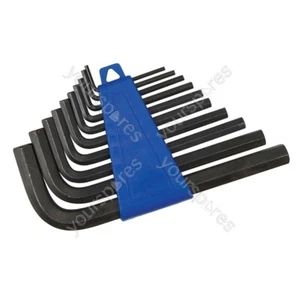 Silverline Hex Key Set 10pce - 2 - 10mm - Picture 1 of 4