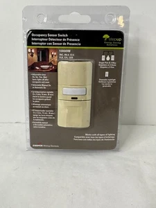 Cooper StepUP Occupancy Sensor Switch 1000W INC MLV ELV FLR CFL LED New - Picture 1 of 2