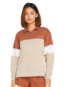Damen Volcom Coco Mock Neck Sweatshirt S - Bild 1 von 3