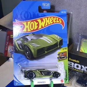 Hot Wheels 200 Green Impavido 2021 1 HW Exotics 2/10 verde nuevo ¡Envío gratuito! - Imagen 1 de 5