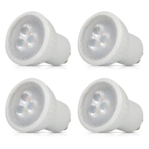 Mr11 Gu10 Led Light Bulbs 4 Pack 3w Led Spotlight 30w Halogen Bulbs Equivalent - Picture 1 of 8