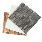 Easy to Install 3D Tile Brick Wall Sticker Pack of 10 self adhesive Panels