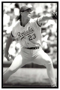 Mark Gubicza (1992) Kansas City Royals Vintage Baseball Postcard PCKR - Picture 1 of 2