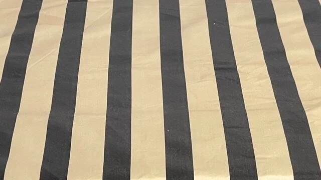 Designers GuildChristian Lacroix Fabric cushion cover SOLY SOMBRA GOLD STRIPE - Image 1 of 1