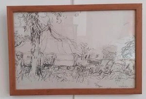 Dessin  sur papier de Jacques Truphemus . v1529. - Foto 1 di 3