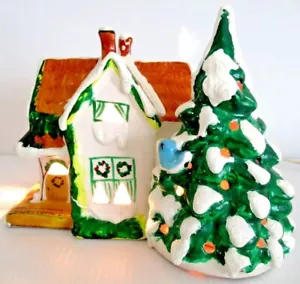 DEPT 56 "CATTAGE A CAPANNA" ~ (1976) ~ ** VILLAGGIO NEVE ORIGINALE ** - Foto 1 di 16