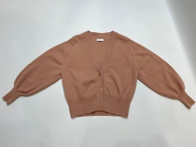 Sandro Paris Women’s Cardigan SFPCA00299-6021 | Size 2 (M/L) | 100% Wool | Dusty - Image 1 of 4