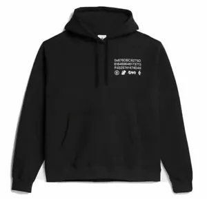 Adidas Originals Into the Metaverse Black Hoodie Bored Ape Yacht Club BAYC Sz M - Picture 1 of 6