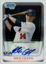 2011 Bowman Chrome Draft Baseball Card Pick (Inserts)