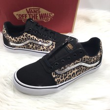 vans ward platform sneaker leopard