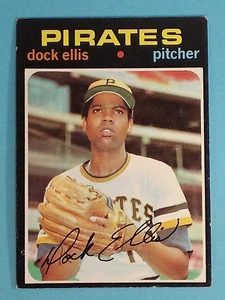 1971 Topps Dock Ellis Pittsburgh Pirates #2 EX ⚾ - Picture 1 of 15