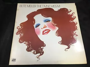 Bette Midler The Divine Miss M Vintage Vinyl Record Album 1972 Atlantic - Foto 1 di 10
