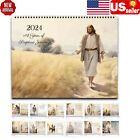 2024 Jesus Christ Calendar  - Christian Faith Jesus Monthly Wall Calendar