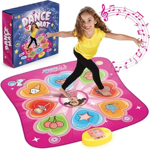Dance Mat for Kids - Best Birthday Gifts for Girls & Boys Electronic Dance Game - Picture 1 of 7