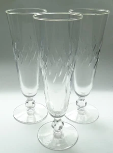 Bicchieri vintage Libby Glass Pilsner - modello patrimonio coloniale - 1957 - set di 3 - Foto 1 di 7