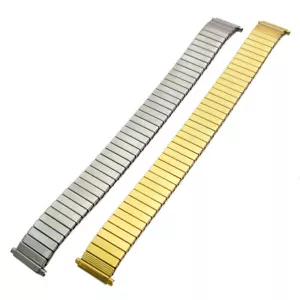 Repuesto Reloj Expansión Pulsera Acero Inoxidable 2 Colores 15mm - 19mm C072 - Imagen 1 de 1