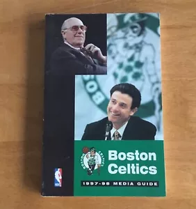 Boston Celtics Official 1997-1998 NBA Basketball Media Guide Red Auerbach Pitino - Bild 1 von 2