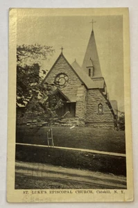 Vintage Postcard, St Luke's Episcopal Church, Catskill, New York - Picture 1 of 2