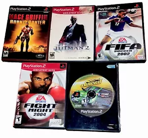 Lot Of 5 PS2 Games FIFA, Fight Club, Hitman, & More - Tested & Working | OEM | - Picture 1 of 15