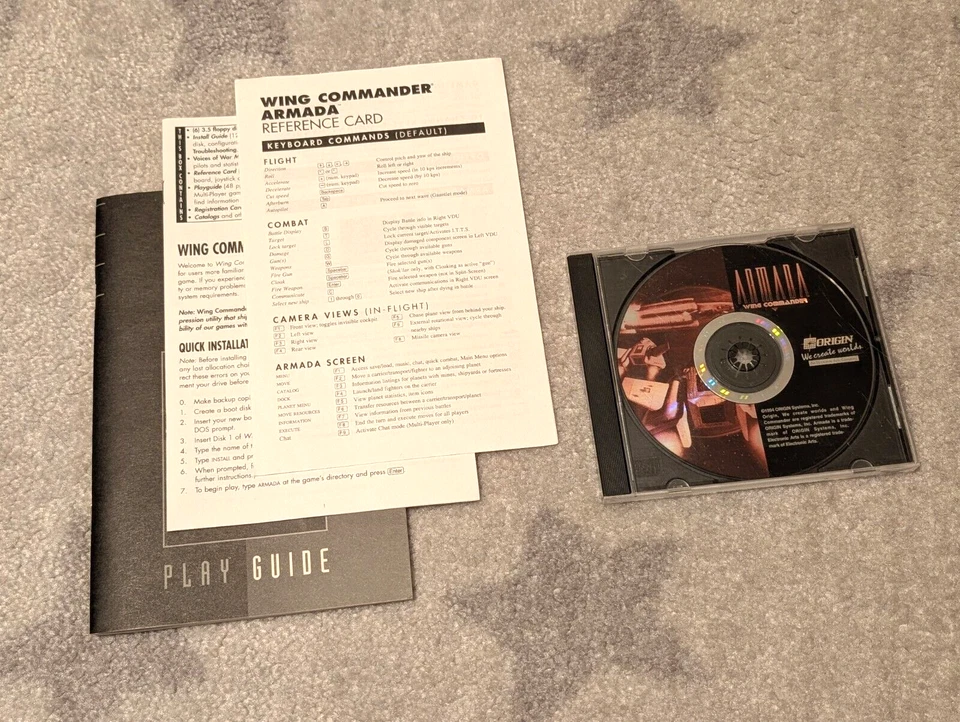 Origin - Wing Commander Armada (IBM PC) - Image 1 of 1