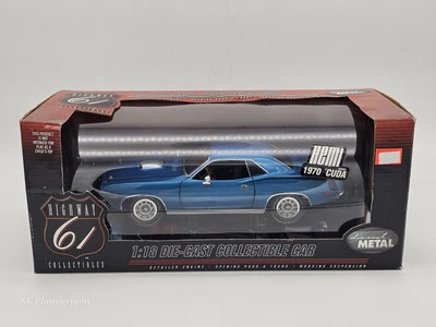 ERTL Highway 61 2003 escala 1/18 1970 Plymouth Barracuda Hemi  Foto 1 de 4