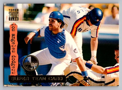 1994 STADIUM CLUB SUPER TEAMS MEMBERS ONLY #7 MIKE PIAZZA DODGERS - Image 1 of 3