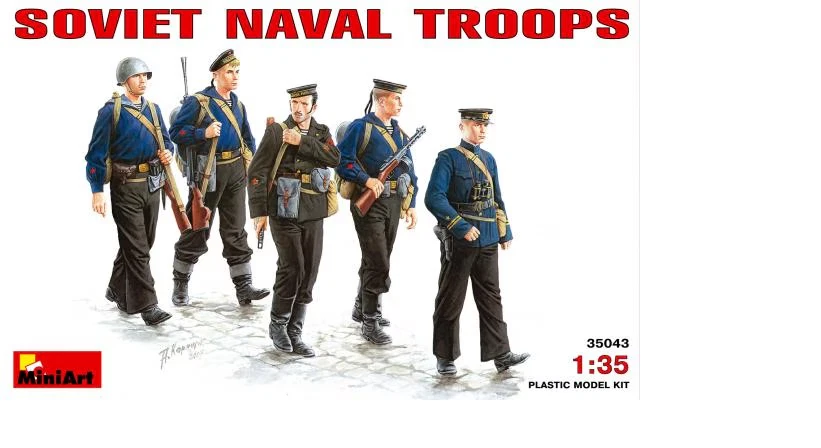 Truppe navali sovietiche MiniArt | N. 35043 | 1:35 - Immagine 1 di 1