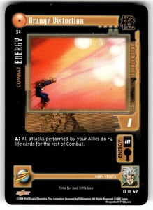 2004 Score Dragon Ball GT Baby Saga Card #52 Orange Distortion - Picture 1 of 4