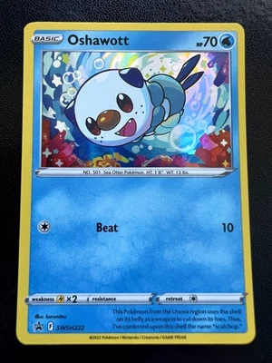 Oshawott - Promo SWSH: Sword & Shield Promo Cards Holo SWSH222 NM - Image 1 of 2