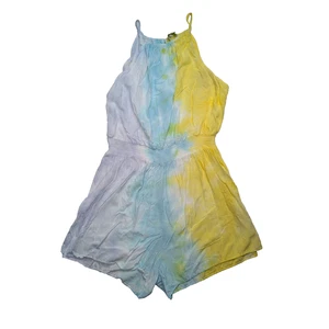 Forever 21 Damengröße 3X Übergröße Strampler Batik Festival ärmellos Sommer - Bild 1 von 11