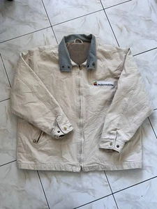 Vintage Jacke Erwachsene L Apple Computer Full Zip Jacket Detroit Style Gebraucht 90er - Bild 1 von 22