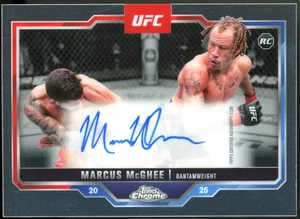 2025 Topps Chrome UFC Chrome RC Autographs Marcus McGhee #CRA-MM On card Auto! - Picture 1 of 2
