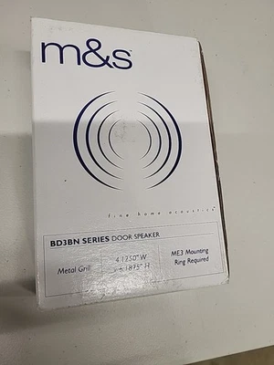 M&S System Intercom Door Station with Bell Button - Bright Brass (BD3BN) - Image 1 of 3