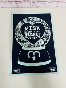 Regretting You LTD EDITION Promo Cinemark Poster Cinema 11,5” X 17,5” - Foto 1 di 10
