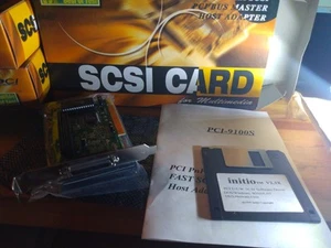 Fast 50 pin SCSI Host Adapter PCI -941 DOS 3.1/OS2/NT/W95/98/W2K IDE interface - Picture 1 of 1