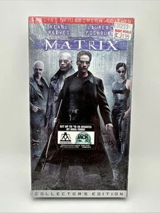 The Matrix NEW Sealed VHS Collectors Edition 1999 Warner Home Video WB Watermark - Picture 1 of 10