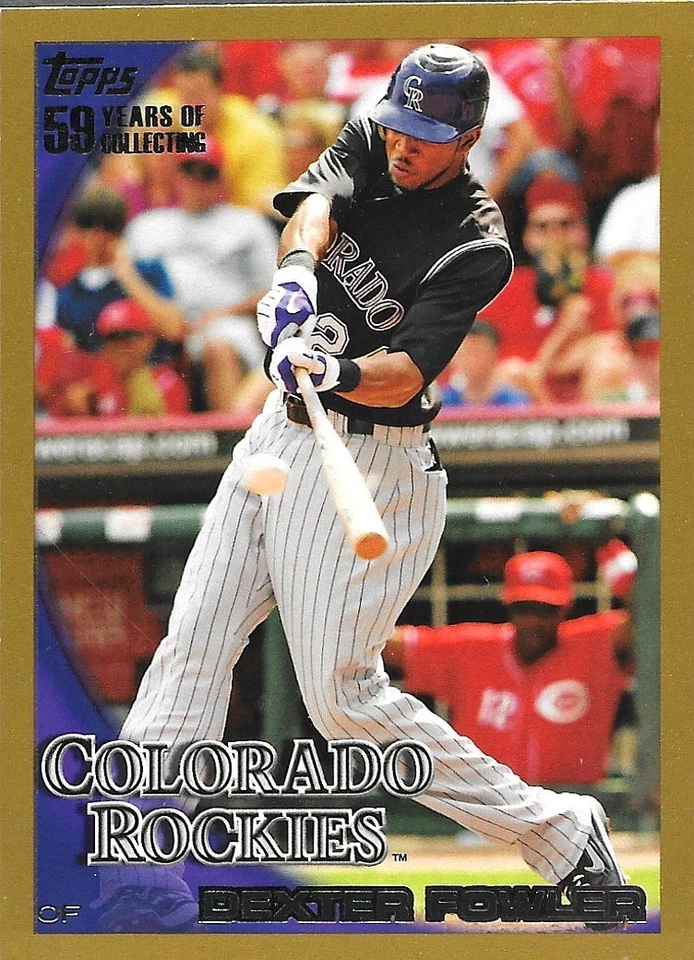 2010 Topps Gold Baseball ~ Pick Your Cards - Image 1 of 1